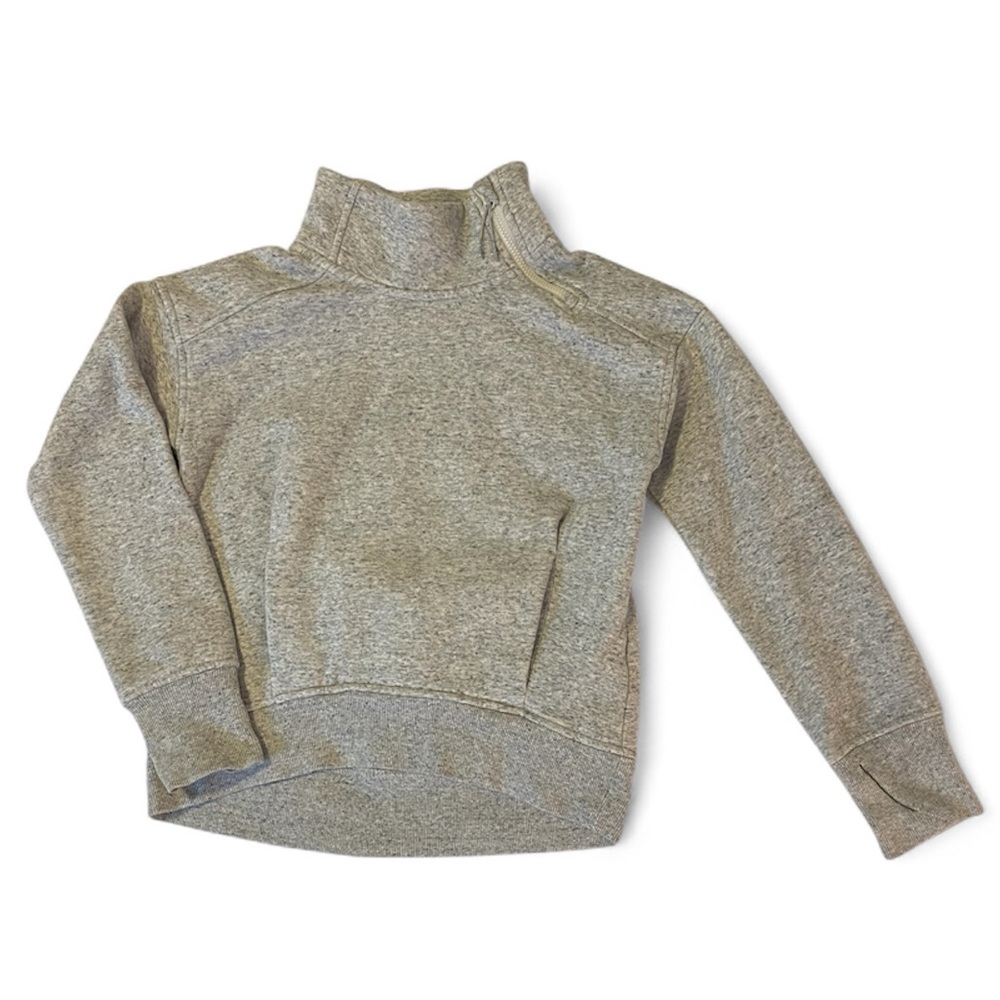 All in Motion Kids Heather Gray High-Collar Sweatshirt